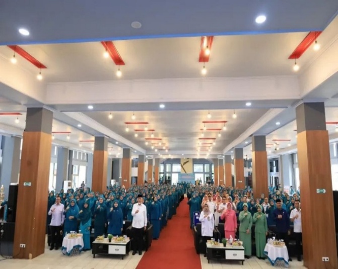 Temu Kader PKK Berprestasi dan Pekan Kreativitas Kader Dasawisma